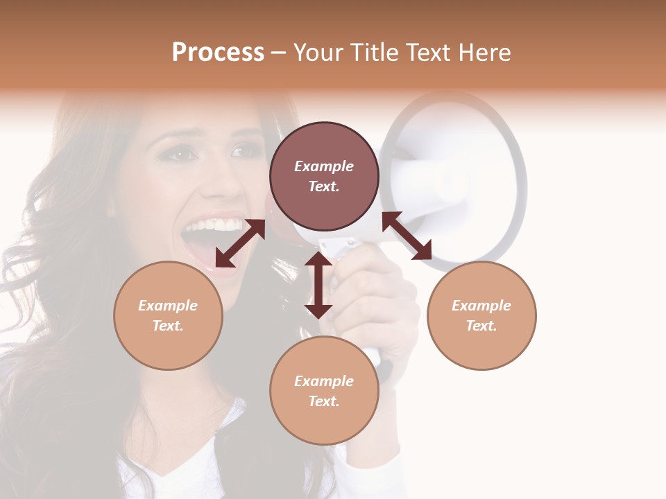 Beautiful Isolated Announce PowerPoint Template