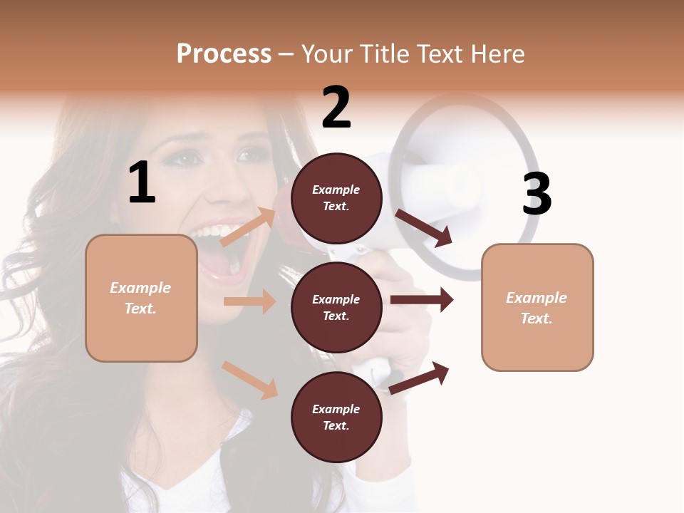 Beautiful Isolated Announce PowerPoint Template