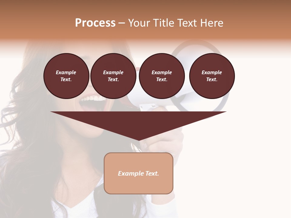 Beautiful Isolated Announce PowerPoint Template