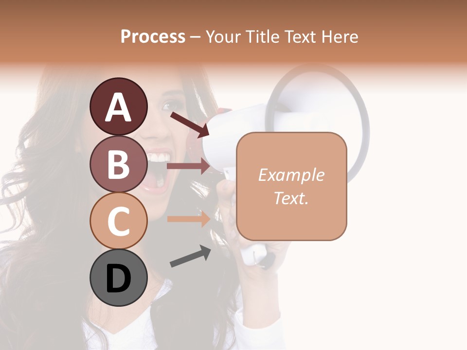 Beautiful Isolated Announce PowerPoint Template