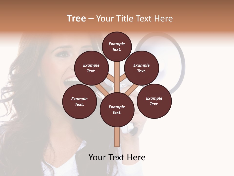 Beautiful Isolated Announce PowerPoint Template
