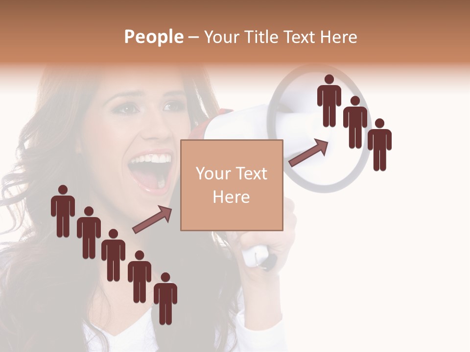 Beautiful Isolated Announce PowerPoint Template