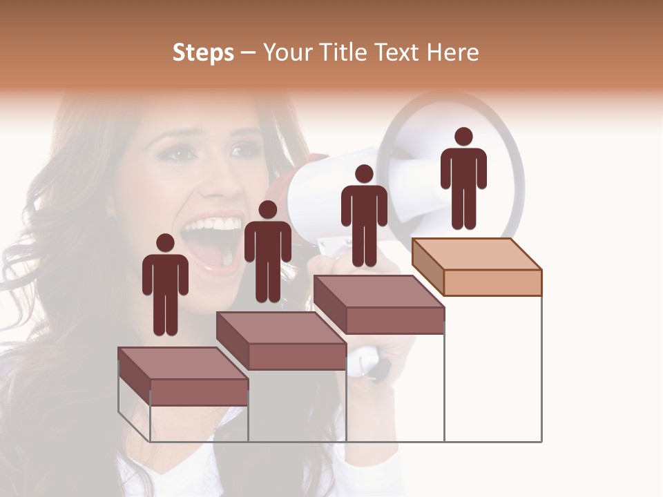 Beautiful Isolated Announce PowerPoint Template