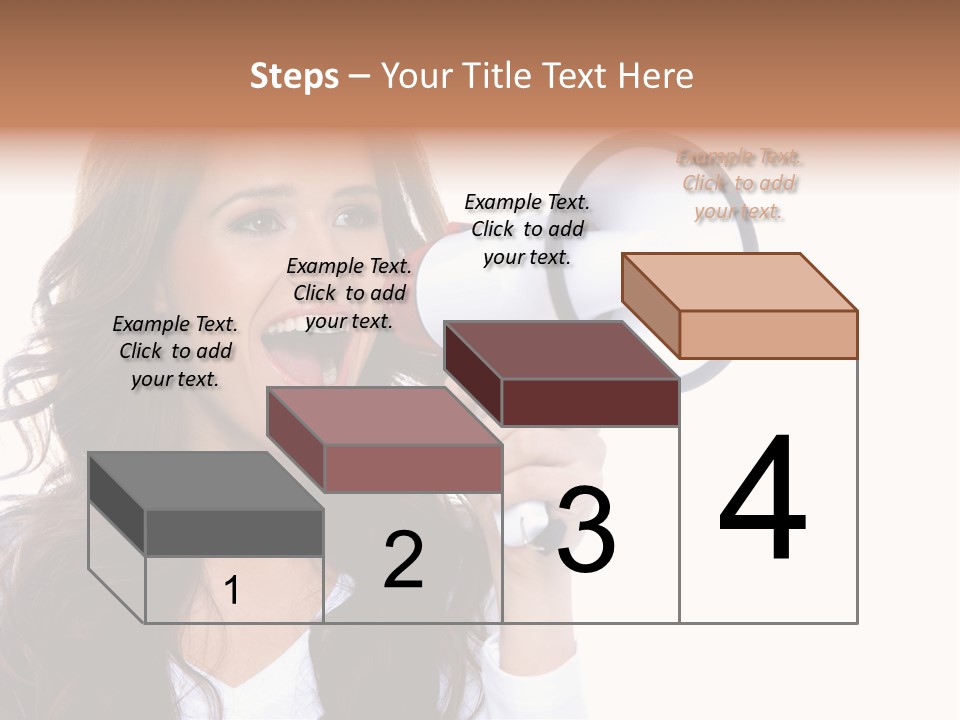 Beautiful Isolated Announce PowerPoint Template