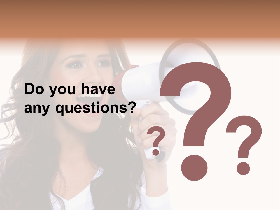 Beautiful Isolated Announce PowerPoint Template