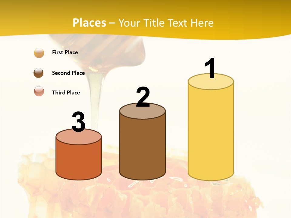 Color Ingredient Honeycomb PowerPoint Template