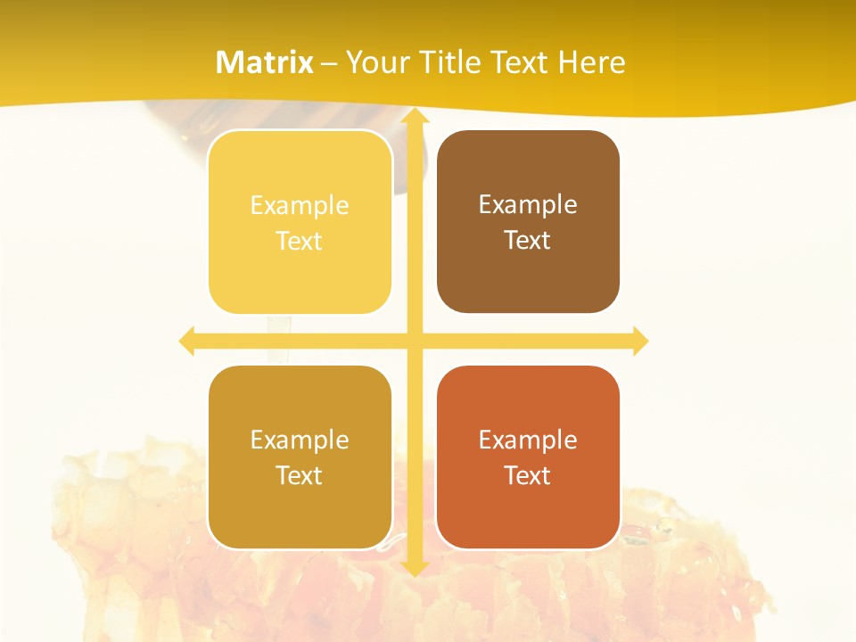 Color Ingredient Honeycomb PowerPoint Template