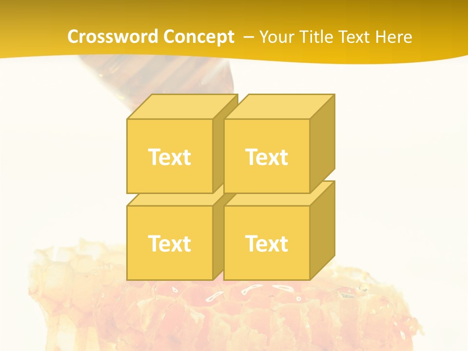 Color Ingredient Honeycomb PowerPoint Template