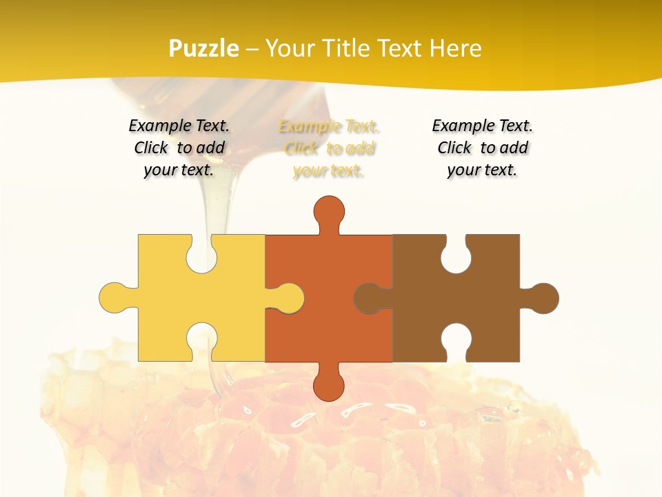 Color Ingredient Honeycomb PowerPoint Template