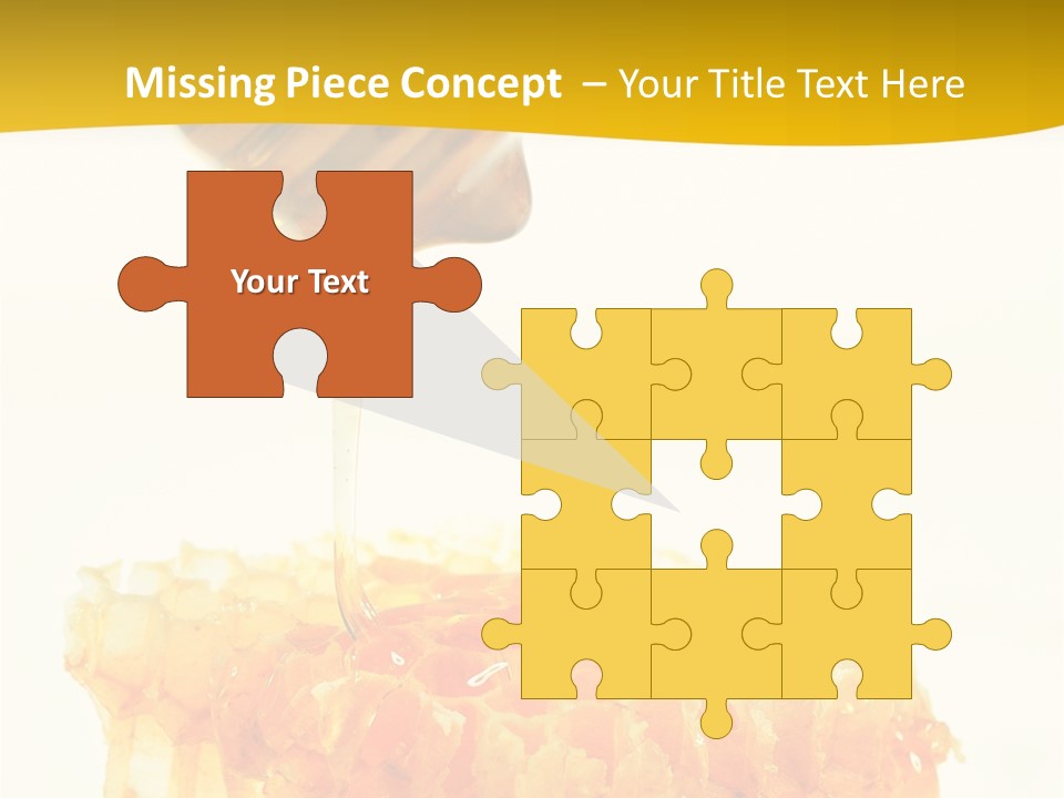 Color Ingredient Honeycomb PowerPoint Template