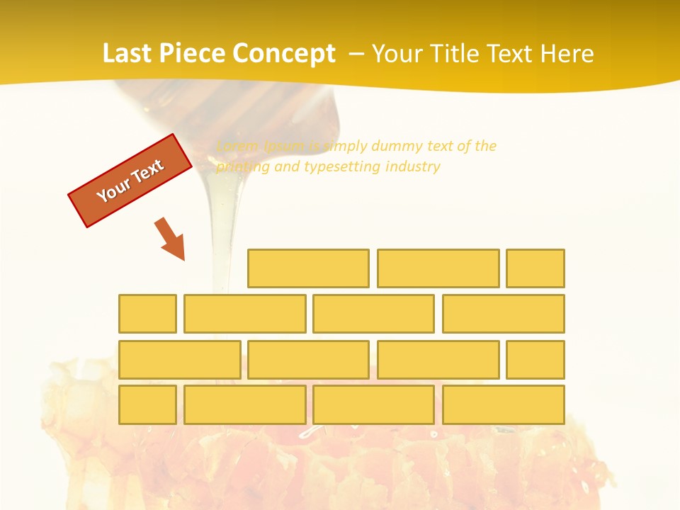 Color Ingredient Honeycomb PowerPoint Template