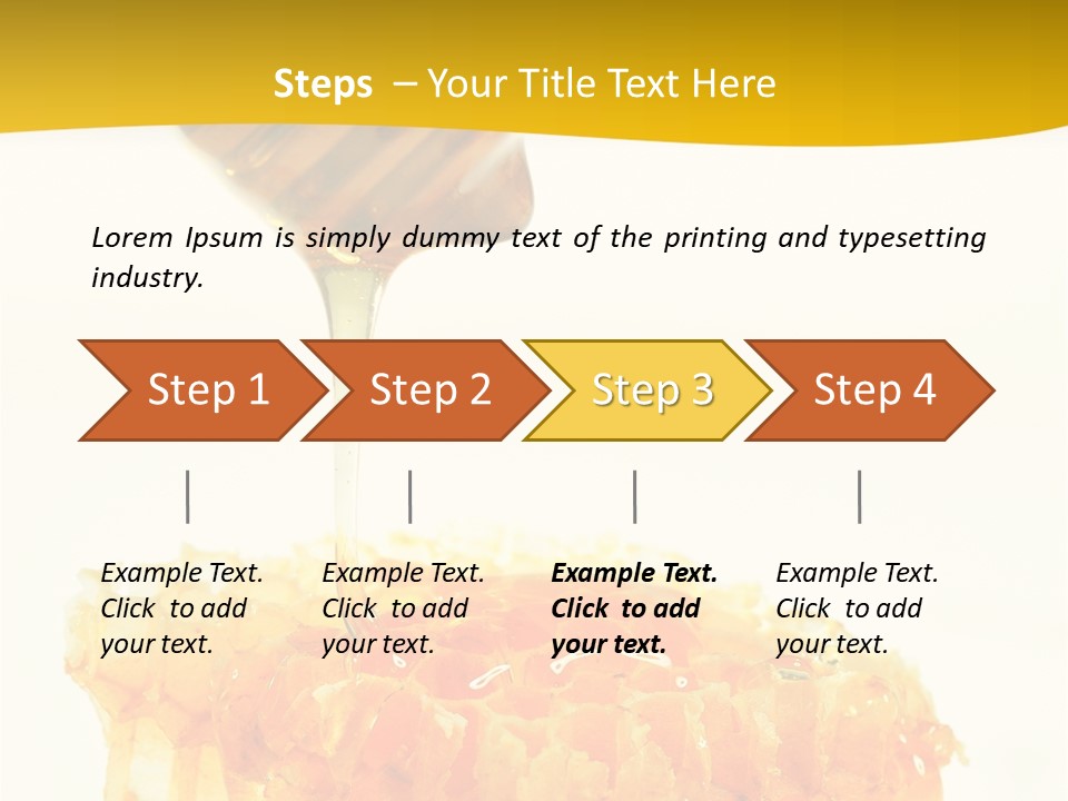 Color Ingredient Honeycomb PowerPoint Template