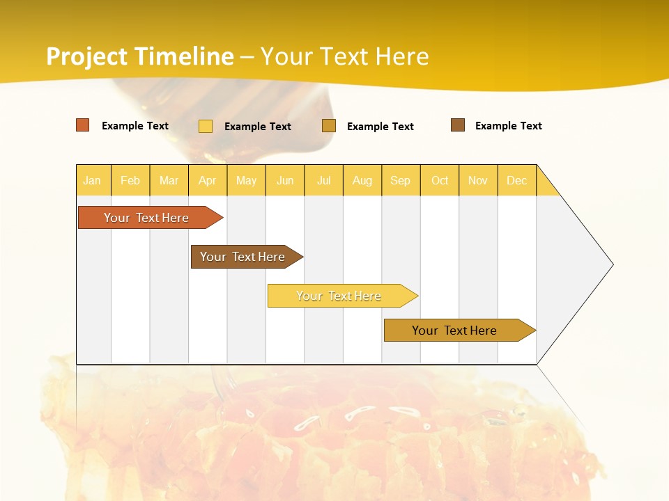Color Ingredient Honeycomb PowerPoint Template