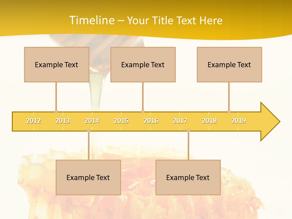 Color Ingredient Honeycomb PowerPoint Template