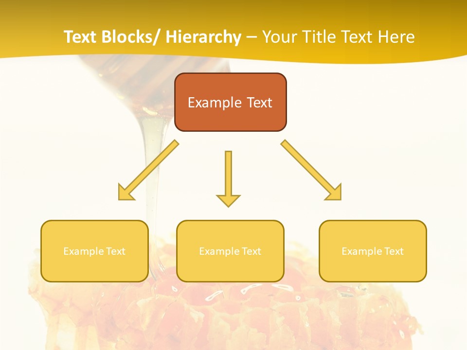 Color Ingredient Honeycomb PowerPoint Template