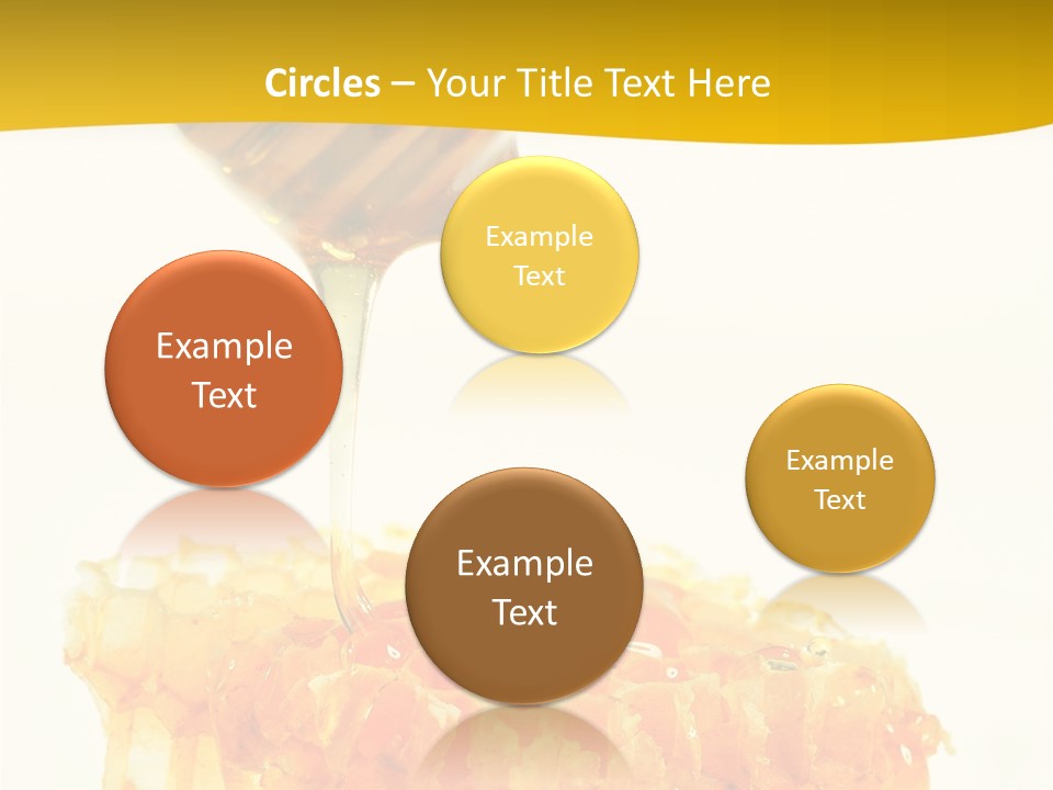 Color Ingredient Honeycomb PowerPoint Template