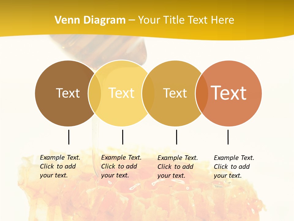 Color Ingredient Honeycomb PowerPoint Template