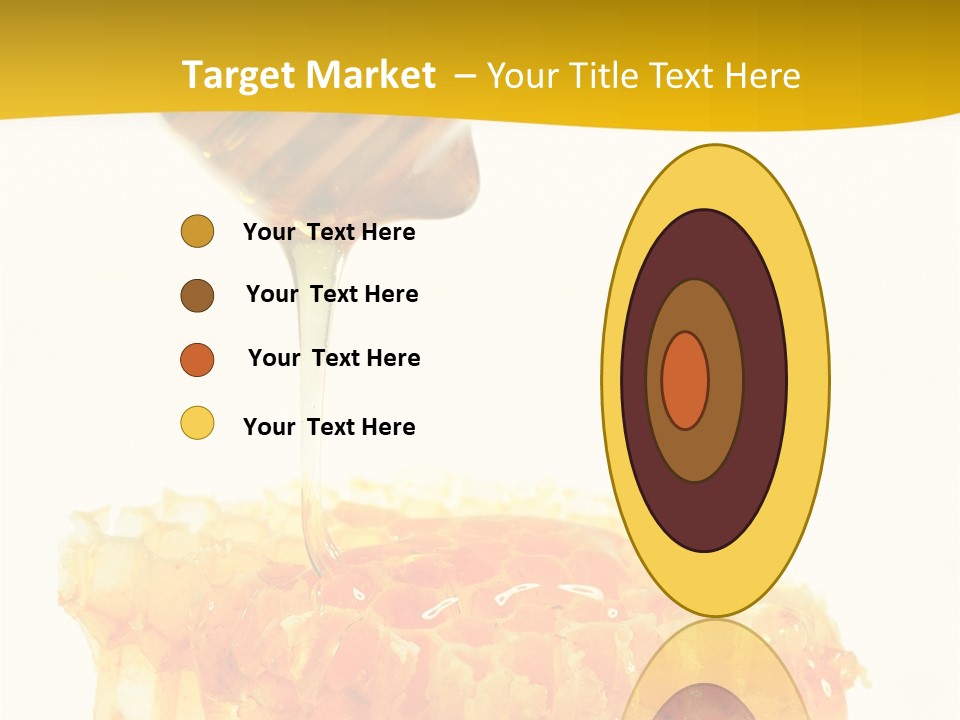 Color Ingredient Honeycomb PowerPoint Template