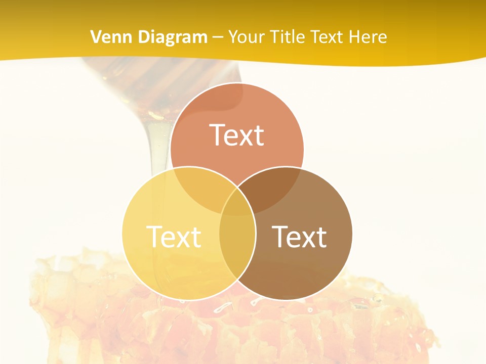 Color Ingredient Honeycomb PowerPoint Template