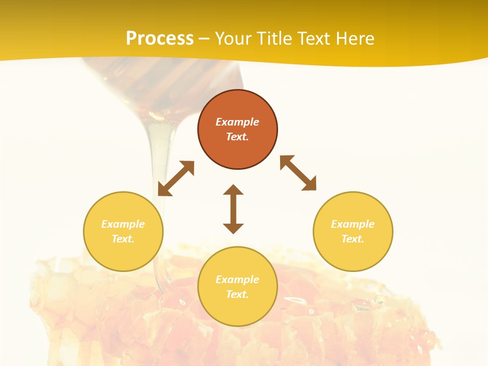 Color Ingredient Honeycomb PowerPoint Template