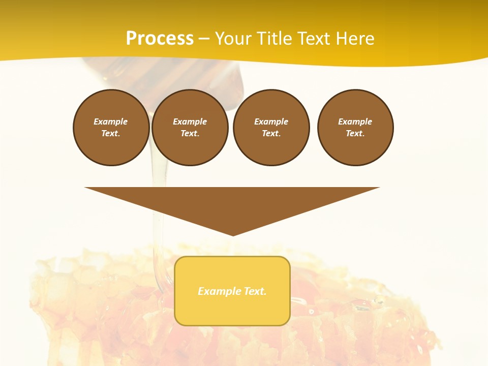 Color Ingredient Honeycomb PowerPoint Template