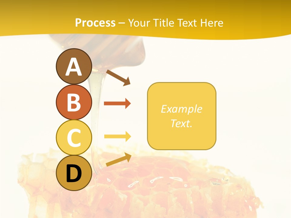 Color Ingredient Honeycomb PowerPoint Template