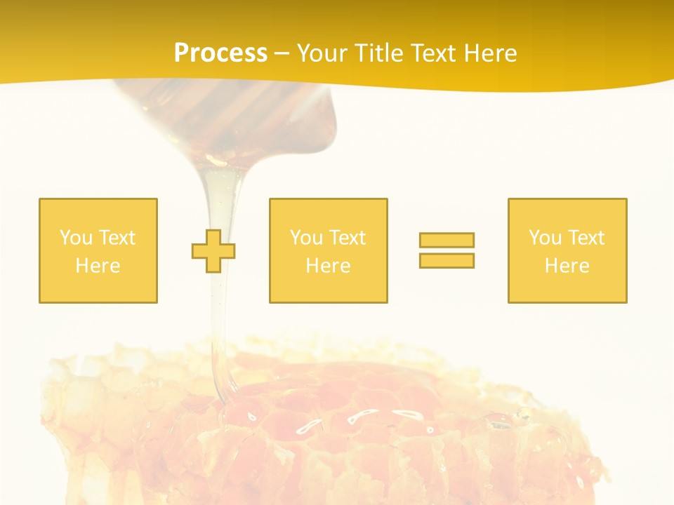 Color Ingredient Honeycomb PowerPoint Template