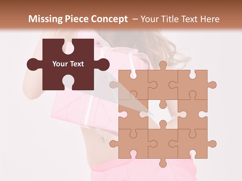 Lovely Beautiful Present PowerPoint Template