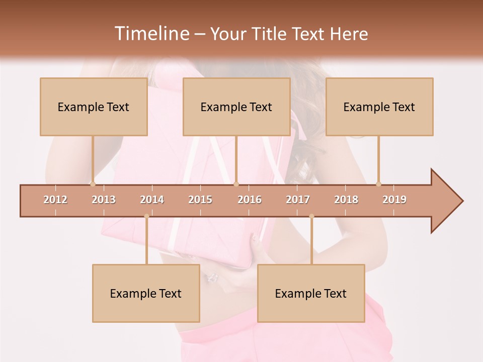 Lovely Beautiful Present PowerPoint Template