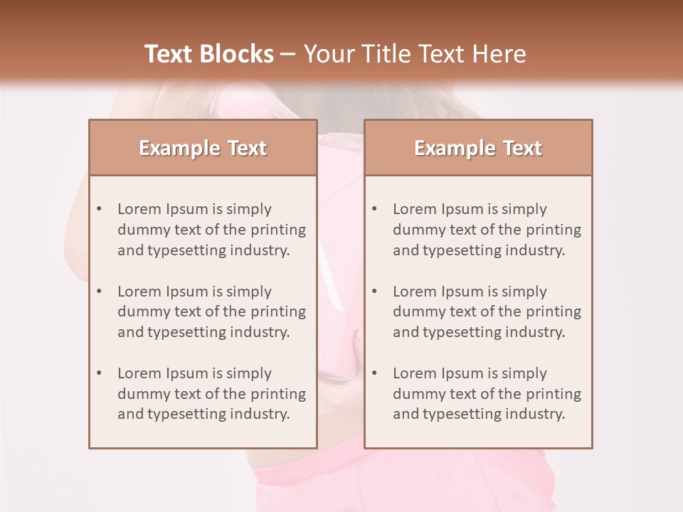 Lovely Beautiful Present PowerPoint Template