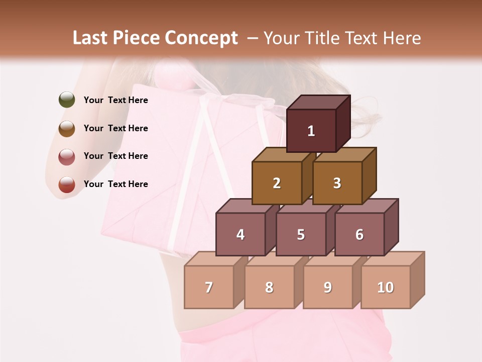 Lovely Beautiful Present PowerPoint Template