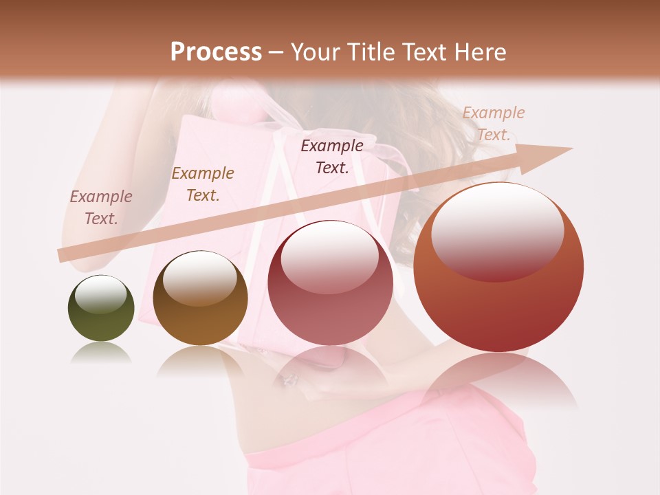 Lovely Beautiful Present PowerPoint Template