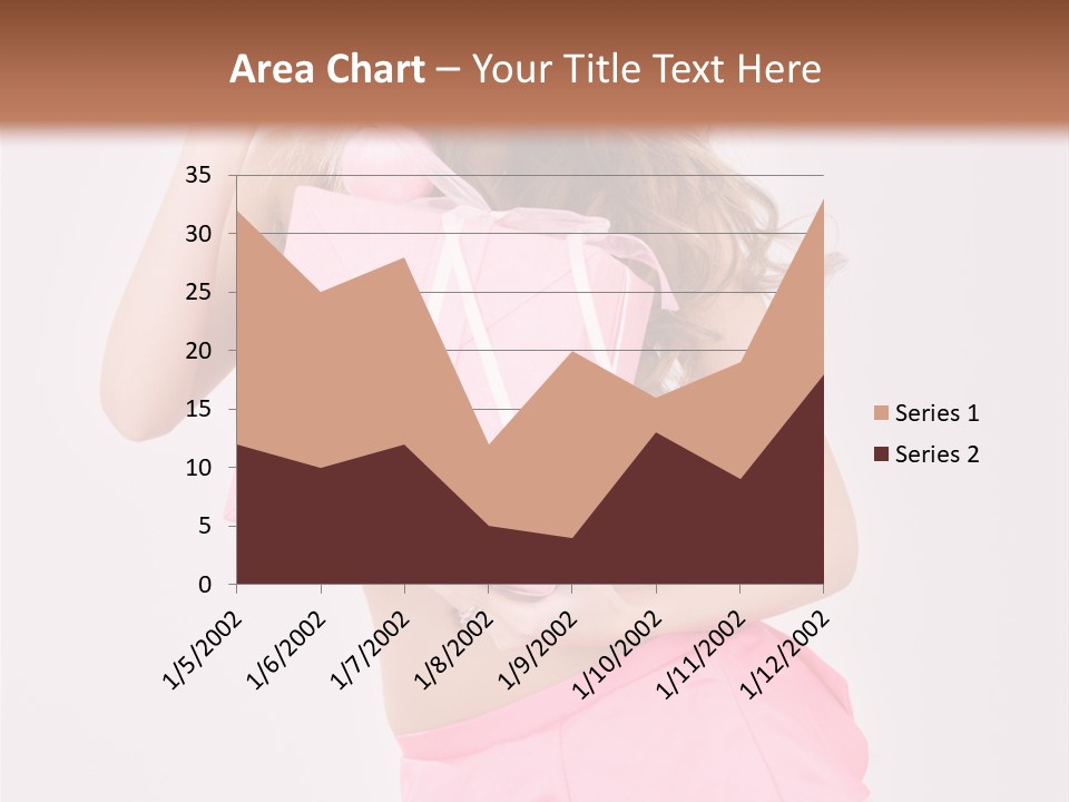 Lovely Beautiful Present PowerPoint Template