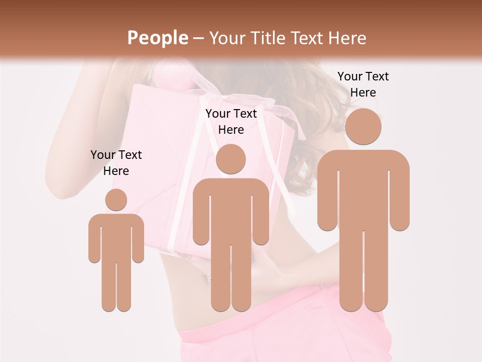 Lovely Beautiful Present PowerPoint Template