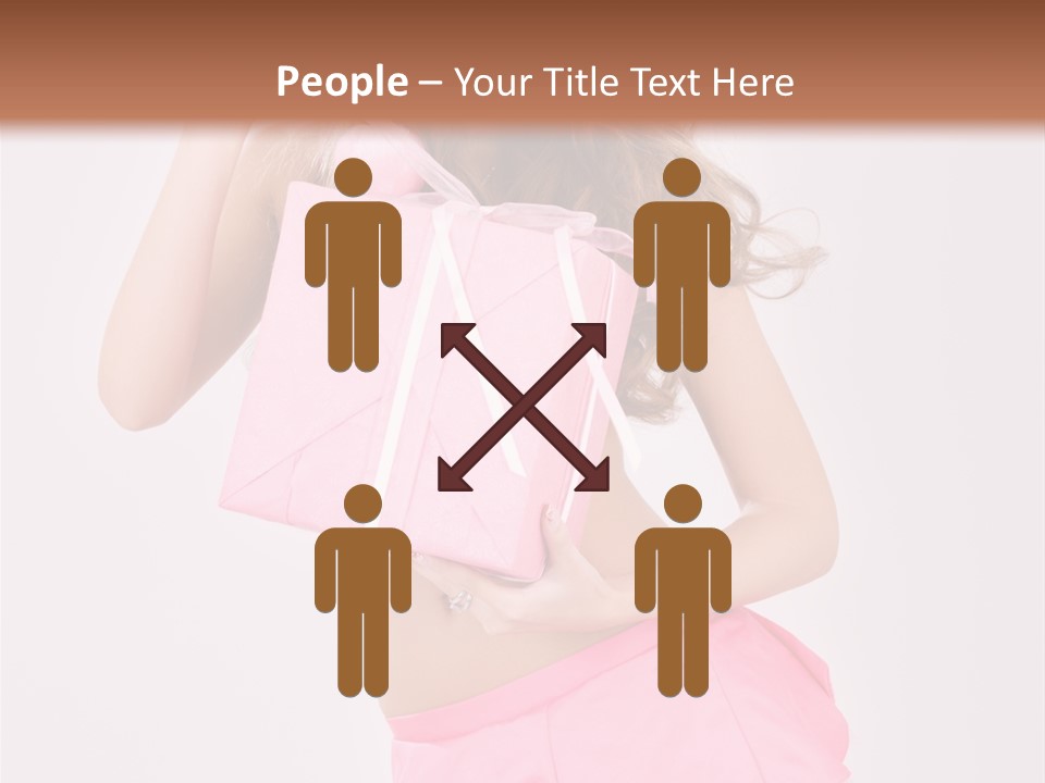 Lovely Beautiful Present PowerPoint Template