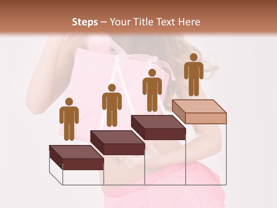 Lovely Beautiful Present PowerPoint Template