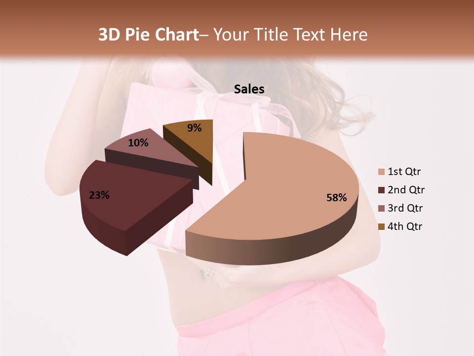 Lovely Beautiful Present PowerPoint Template