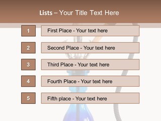 Turkey Shisha Relaxation PowerPoint Template