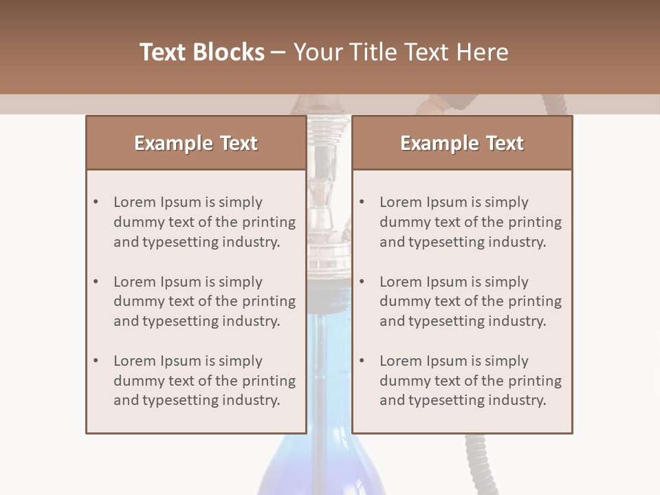 Turkey Shisha Relaxation PowerPoint Template