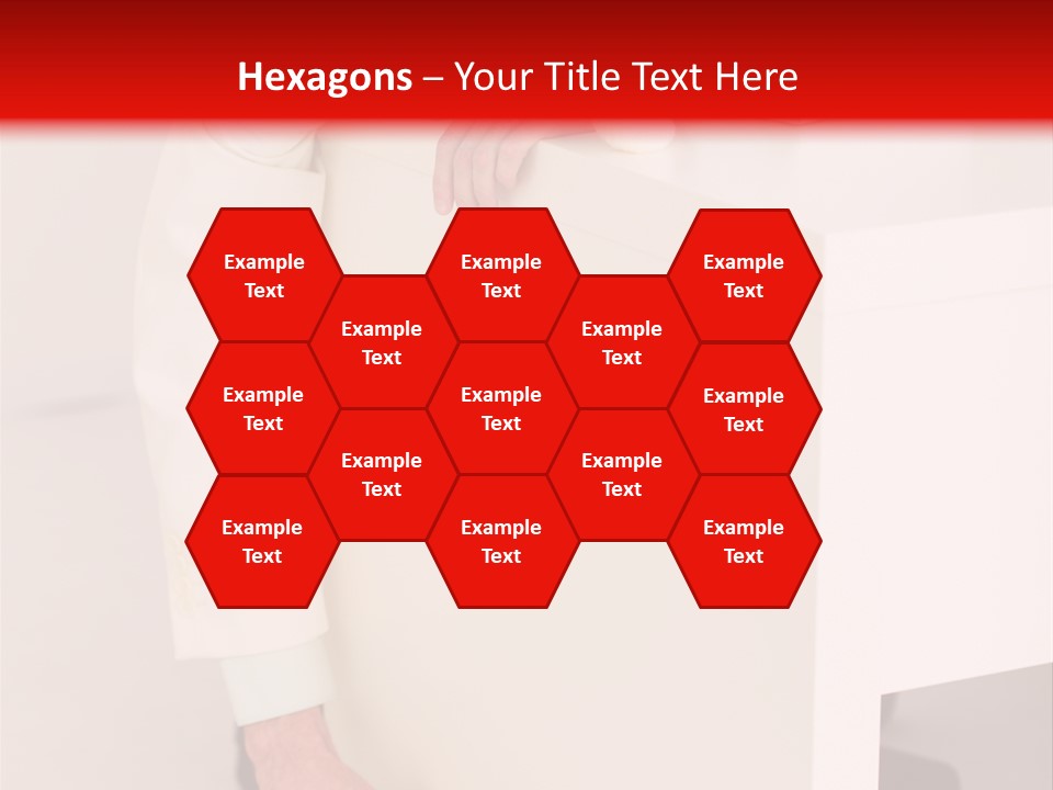 Santa Hat Businessman PowerPoint Template