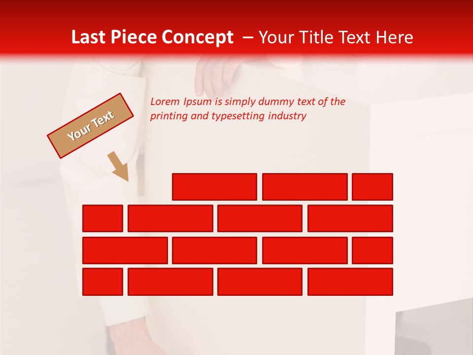 Santa Hat Businessman PowerPoint Template