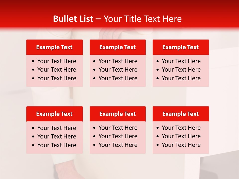 Santa Hat Businessman PowerPoint Template