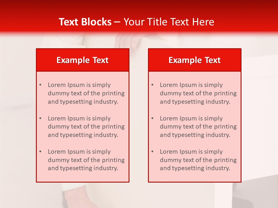 Santa Hat Businessman PowerPoint Template