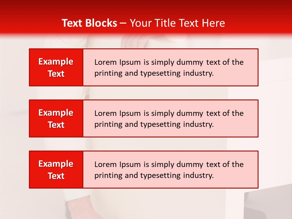 Santa Hat Businessman PowerPoint Template