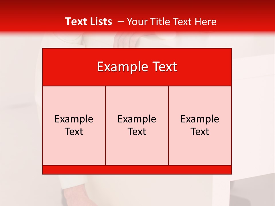 Santa Hat Businessman PowerPoint Template