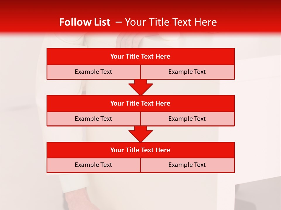 Santa Hat Businessman PowerPoint Template