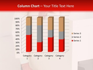 Santa Hat Businessman PowerPoint Template