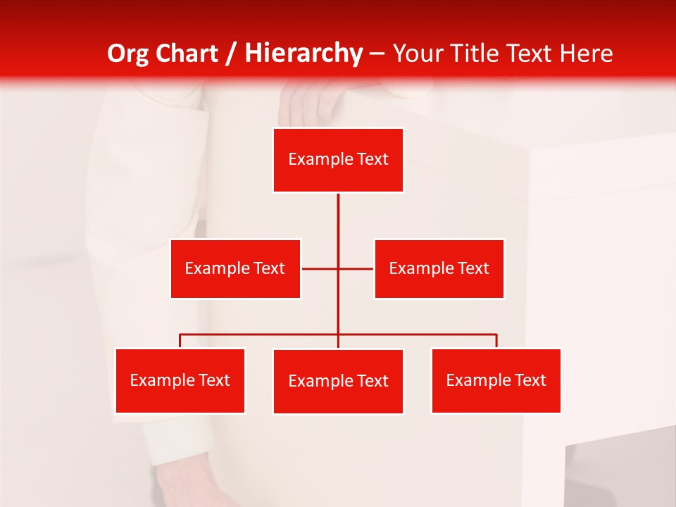 Santa Hat Businessman PowerPoint Template