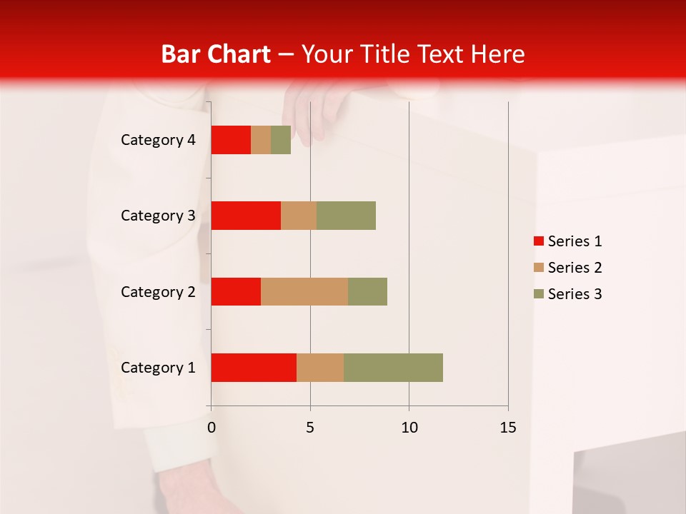 Santa Hat Businessman PowerPoint Template