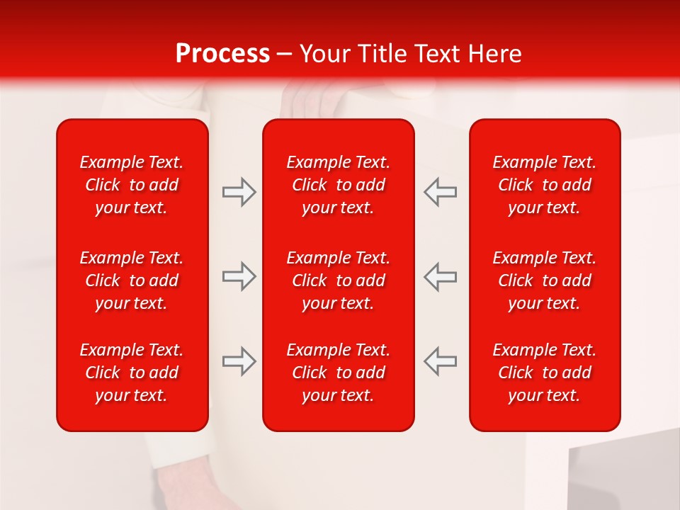 Santa Hat Businessman PowerPoint Template